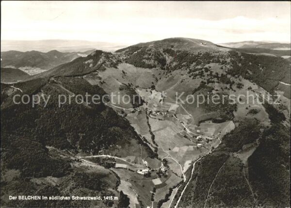 Belchen Baden Fliegeraufnahme Schwarzwald