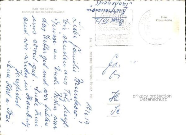 Bad Toelz Badeteil mit Benediktenwand Kirche Alpe – Bild 2