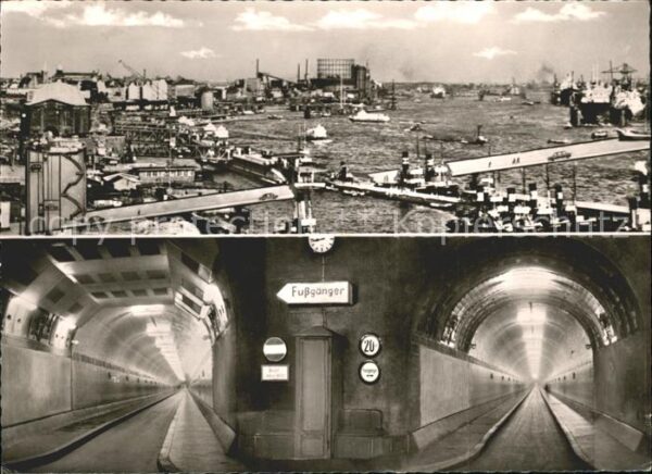 Hamburg Hafen und Elbtunnel