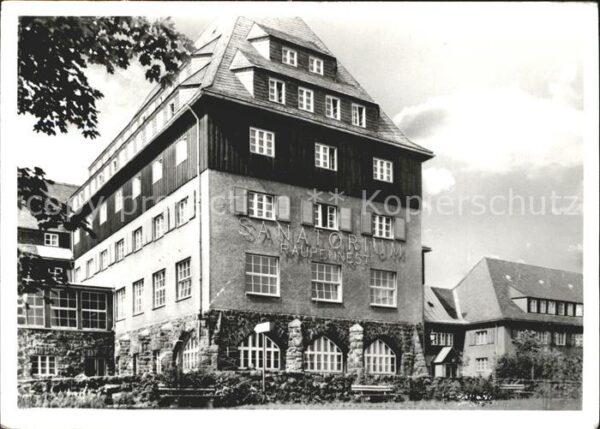 Altenberg Erzgebirge Sanatorium Raupennest