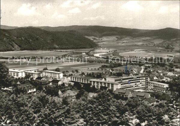 Allendorf Bad Sooden Panorama Werra Sanatorium der BfA