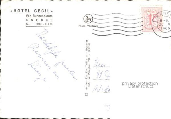 Knokke-Heist Hotel Cecil – Bild 2