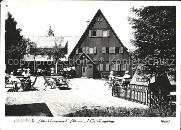 Altenberg Erzgebirge Waldschänke Altes Raupennest