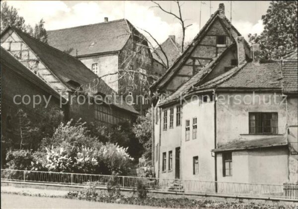 Apolda Schloss vom Brückenborn aus gesehen