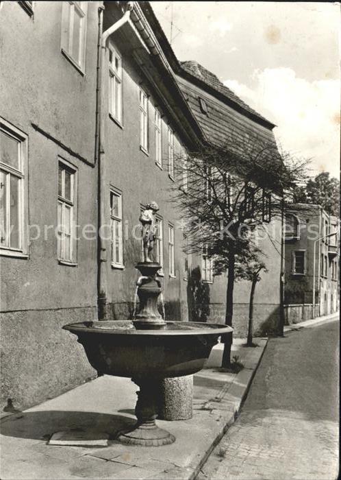 Apolda Brunnen August Bebel Strasse