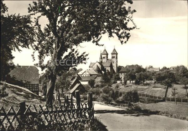 Bad Klosterlausnitz Blick zur Klosterkirche