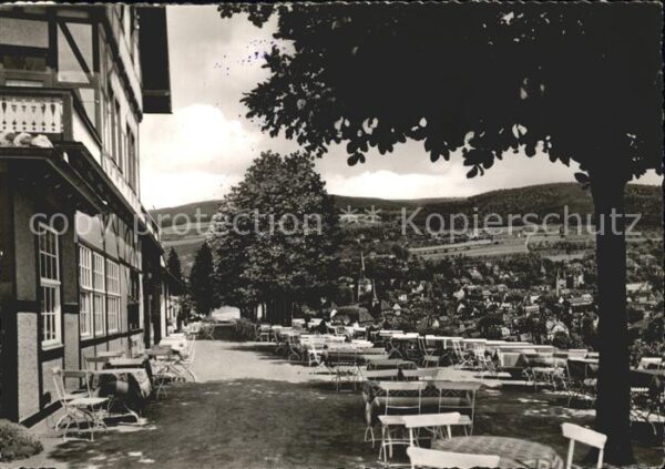 Bad Kissingen Cafe Jagdhaus Messerschmitt Terrasse