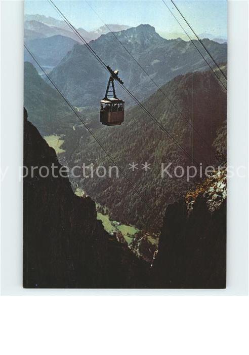 Ruhpolding Rauschbergbahn Chiemgauer Alpen