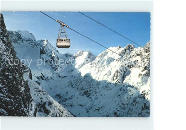 Garmisch-Partenkirchen Osterfelderbahn der Alpspitzbahnen gege