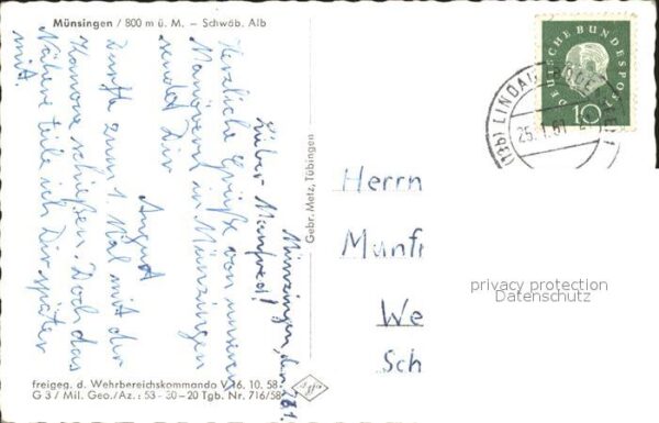 Muensingen Teilansicht Schwäbische Alb – Bild 2