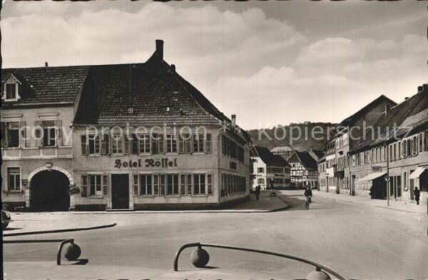 Bad Bergzabern Hotel Rössel Ortsstrasse Kneippkurort