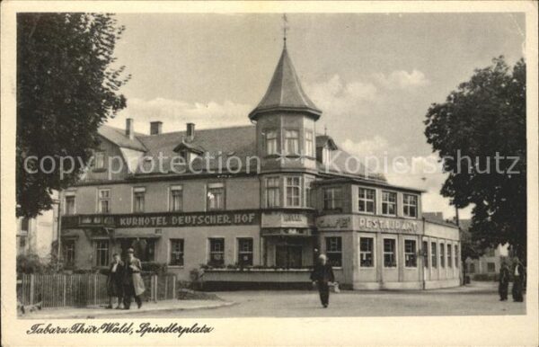 Tabarz Spindlerplatz Kurhotel Deutscher Hof Re