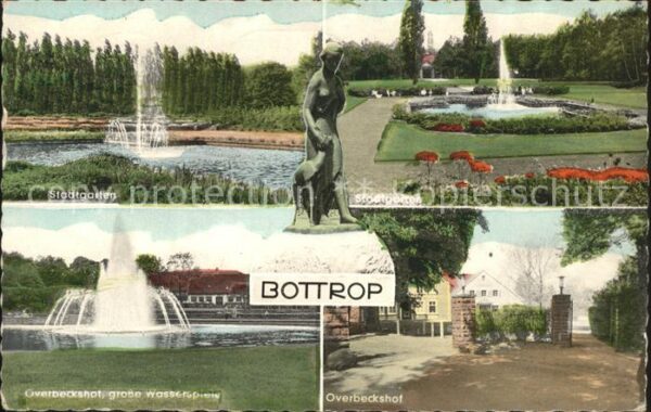 Bottrop Stadtgarten Wasserspiele Overbeckshof S