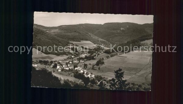Oberprechtal Panorama Luftkurort Schwarzwald