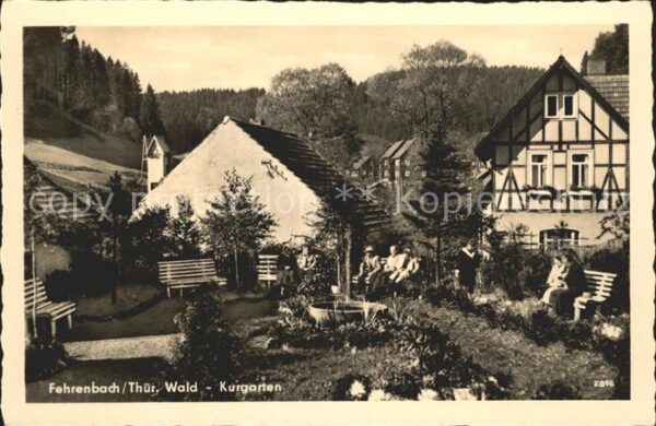Fehrenbach Thueringer Wald Kurgarten
