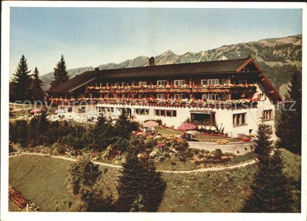 Sonthofen Oberallgaeu Berghotel Allgäuer Berghof mit Alpe Eck