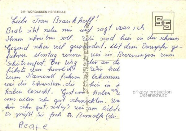 Herstelle Weser mit Würgassen Fliegeraufnahme – Bild 2