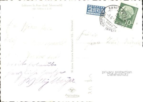 St Peter Schwarzwald Fliegeraufnahme – Bild 2