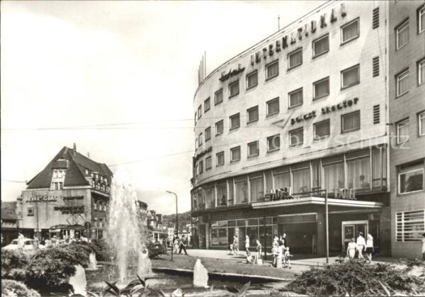 Jena Am Holzmarkt Fontäne