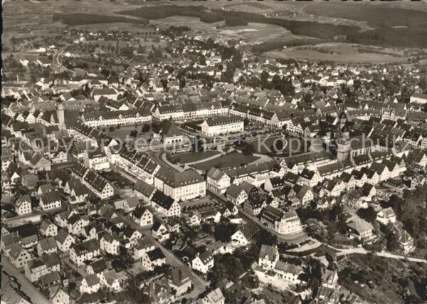 Freudenstadt Fliegeraufnahme Luftkurort Schwarzwald