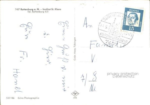 Rottenburg Neckar Institut St Klara – Bild 2