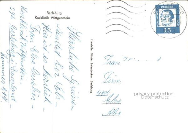 Bad Berleburg Kurklinik Wittgenstein – Bild 2