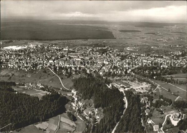 Freudenstadt im Schwarzwald Fliegeraufnahme