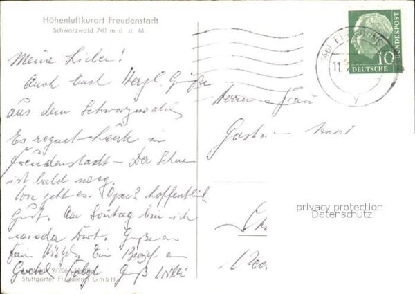 Freudenstadt im Schwarzwald Fliegeraufnahme – Bild 2
