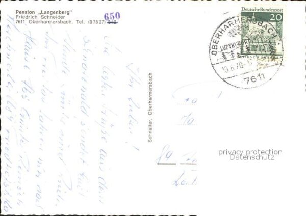 Oberharmersbach Pension Langenberg Luftkurort – Bild 2
