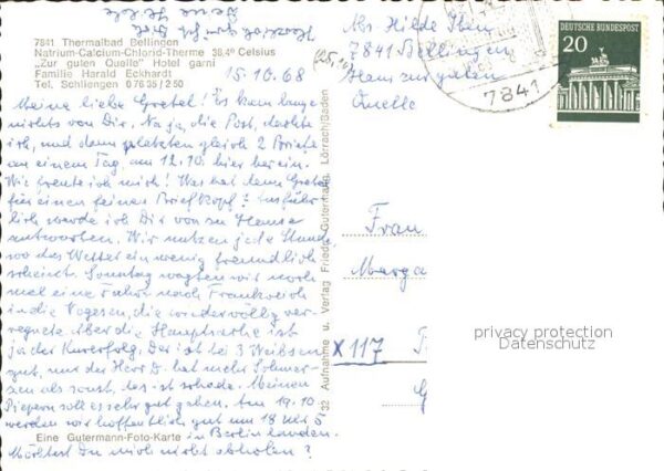 Bad Bellingen Hotel Zur guten Quelle Thermalbad – Bild 2