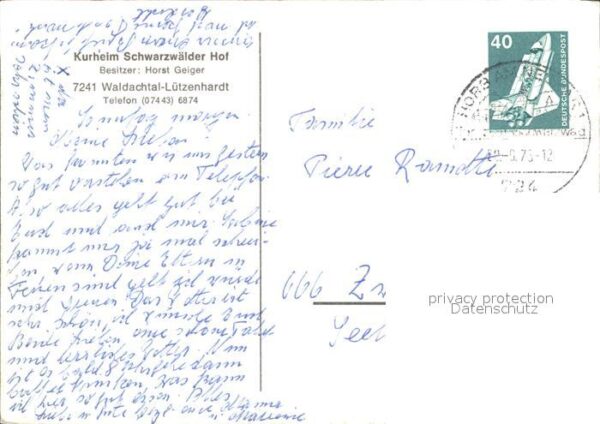 Luetzenhardt Kurheim Schwarzwälder Hof – Bild 2