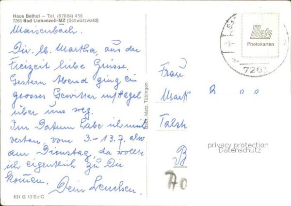 Bad Liebenzell Haus Bethel – Bild 2