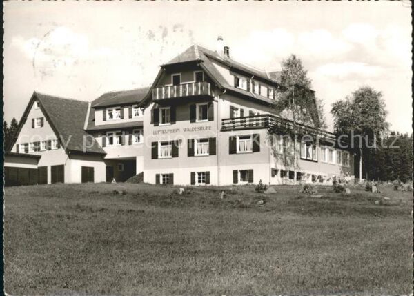 Kniebis Freudenstadt Kurheim Waldesruhe Höhenluftkurort Wint