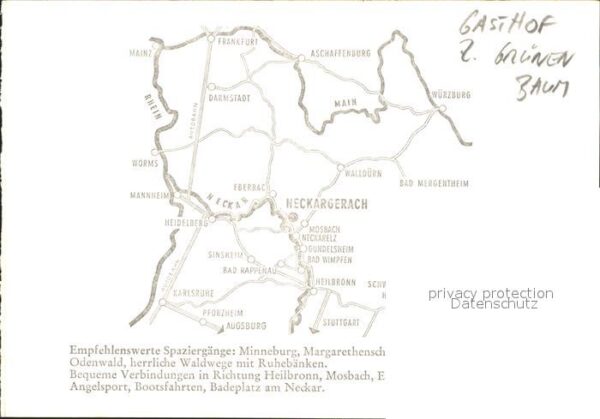 Neckargerach Gasthof Pension Zum grünen Baum – Bild 2