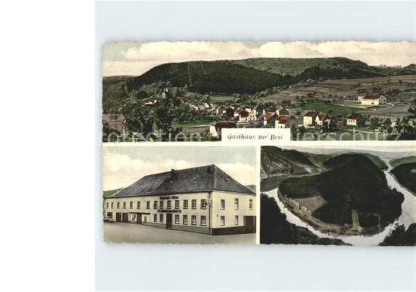Saarburg Saar Gasthaus zur Post Panorama Naturpark Sa