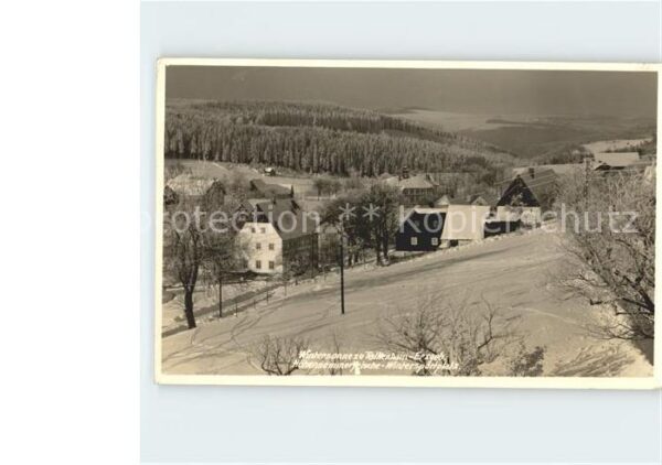 Falkenhain Altenberg Erzgebirge Wintersonne Wintersportplatz