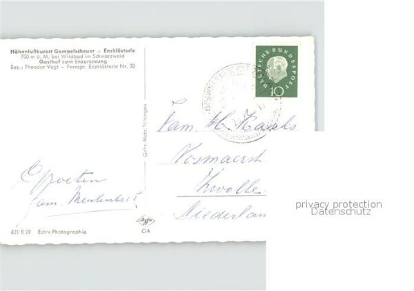 Enzkloesterle Höhenluftkurort Gasthof zum Enzursprung – Bild 2