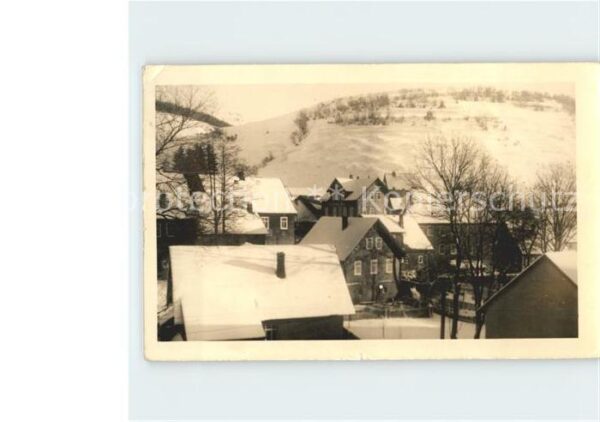 Fehrenbach Thueringer Wald Teilansicht Wintersportplatz