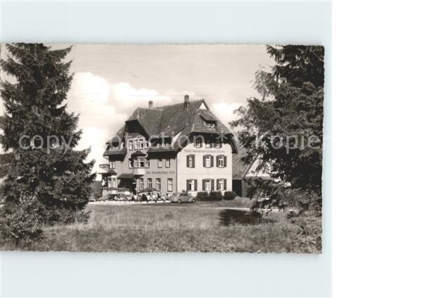 Kniebis Freudenstadt Hotel Alexanderschanze Wintersportplatz