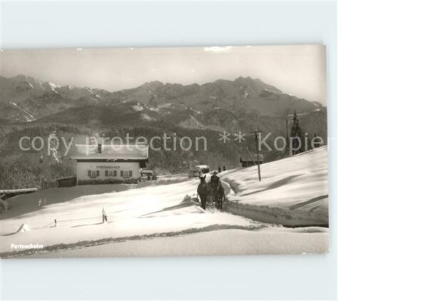 Garmisch-Partenkirchen Partnachalm Schlittenfahrt Winterpanora