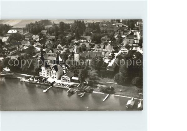 Seeshaupt am Starnberger See Fliegeraufnahme