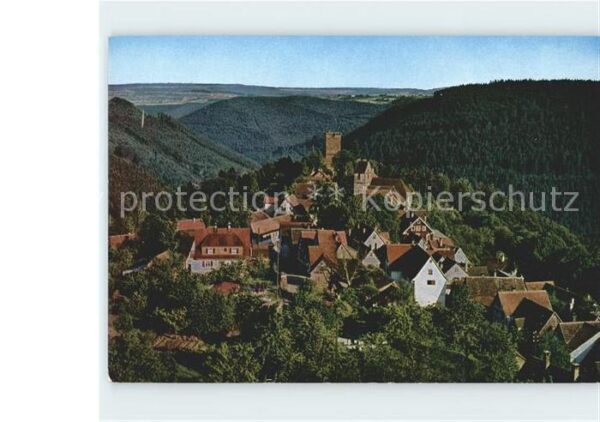 Zavelstein Panorama Luftkurort Nordschwarzwald Bur