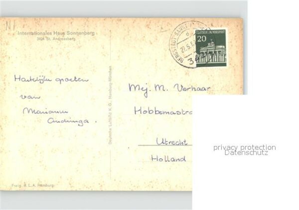 St Andreasberg Harz Internationales Haus Sonnenberg Flieger – Bild 2