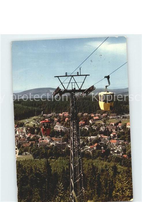 Hahnenklee-Bockswiese Harz Bocksberg Seilbahn Heilklimatischer Höh