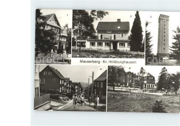 Masserberg Augenheilstätte Rennsteigwarte Ernst Th