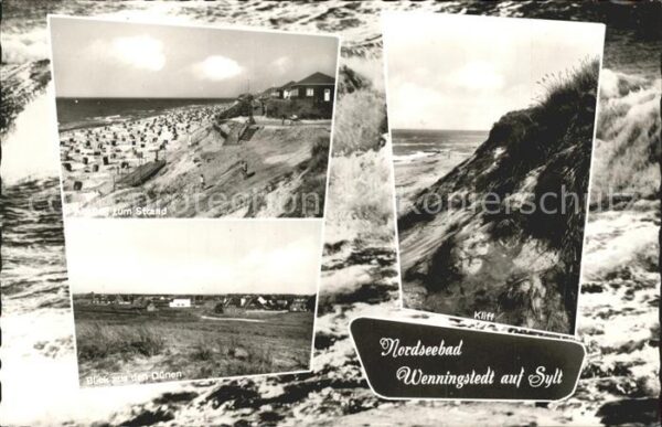 Wenningstedt Sylt Strand Dünen Kliff