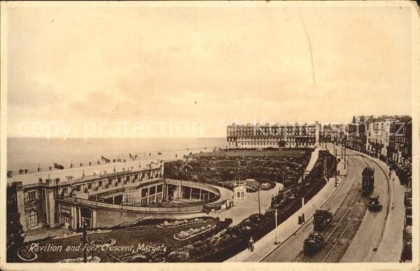 Margate UK Pavillon and Fort Crescent