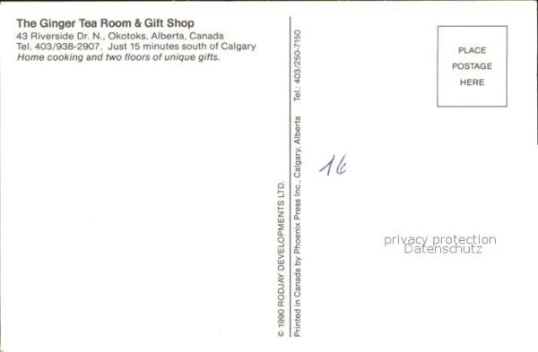 Alberta  The Ginger Tea Room and Gift Shop – Bild 2