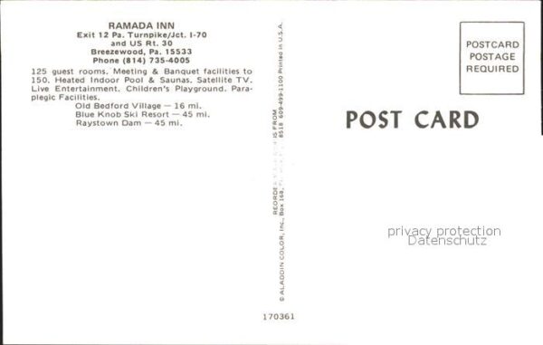 Breezewood Ramada Inn – Bild 2