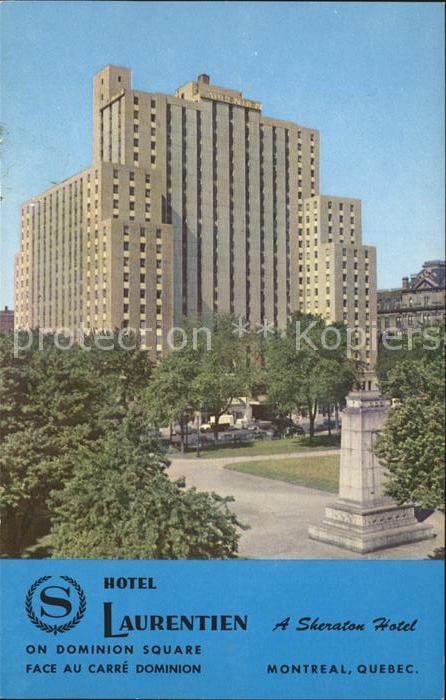 Montreal Quebec Hotel Laurentien